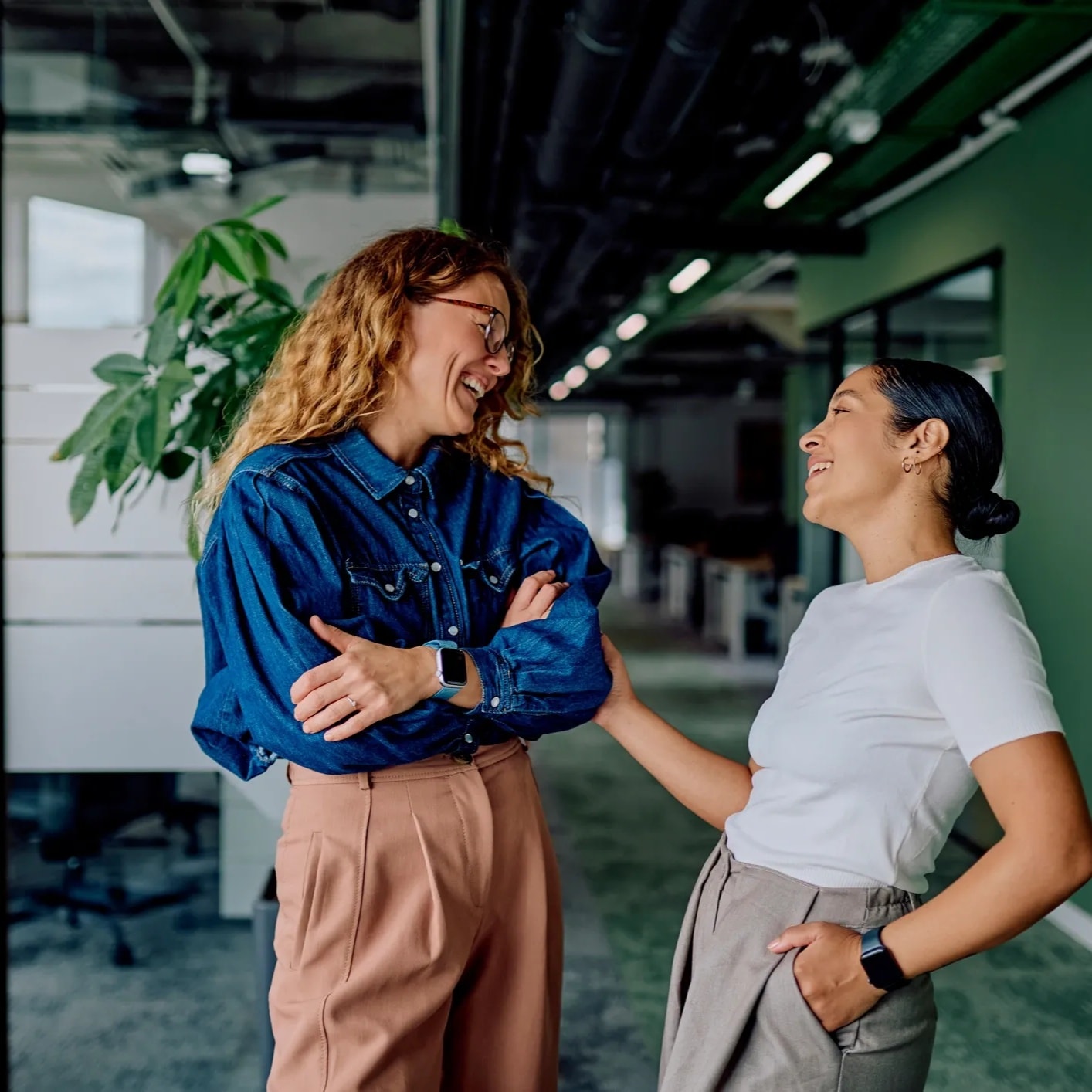 Team collaboration in modern workplace